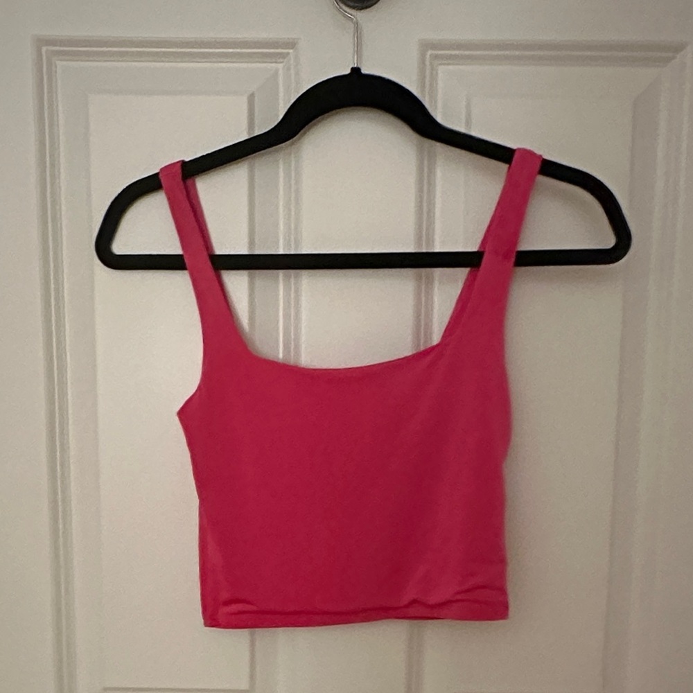 Pink Crop Top for Women